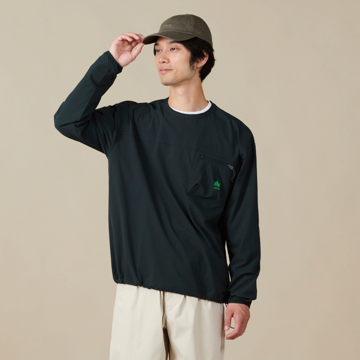 身長：181cm　着用サイズ：L