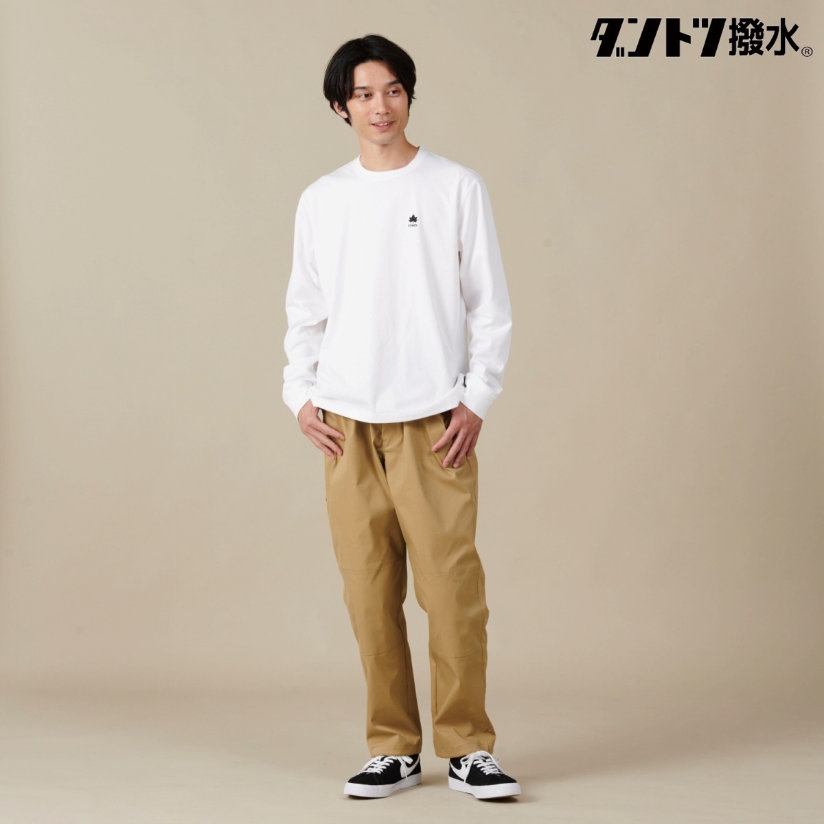 身長：181cm　着用サイズ：L