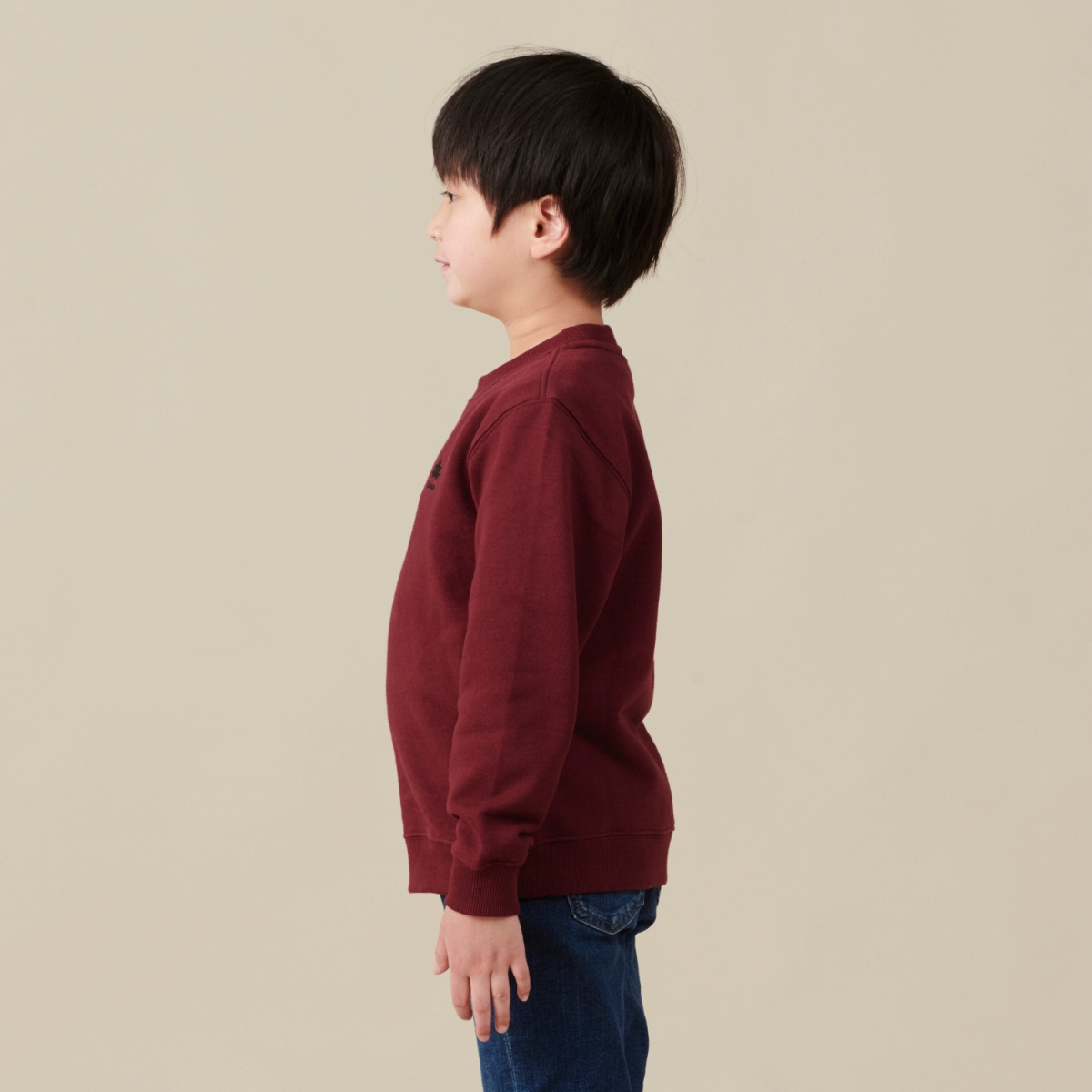 身長：121cm　着用サイズ：120