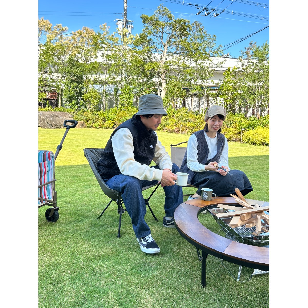 カールボアベスト アウター