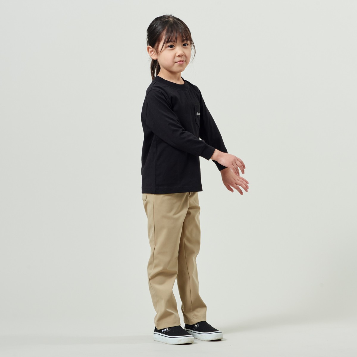 身長：113cm　着用サイズ：110