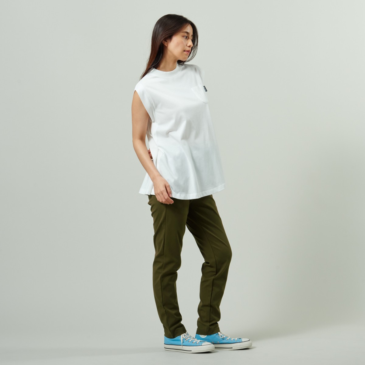身長：165cm　着用サイズ：M