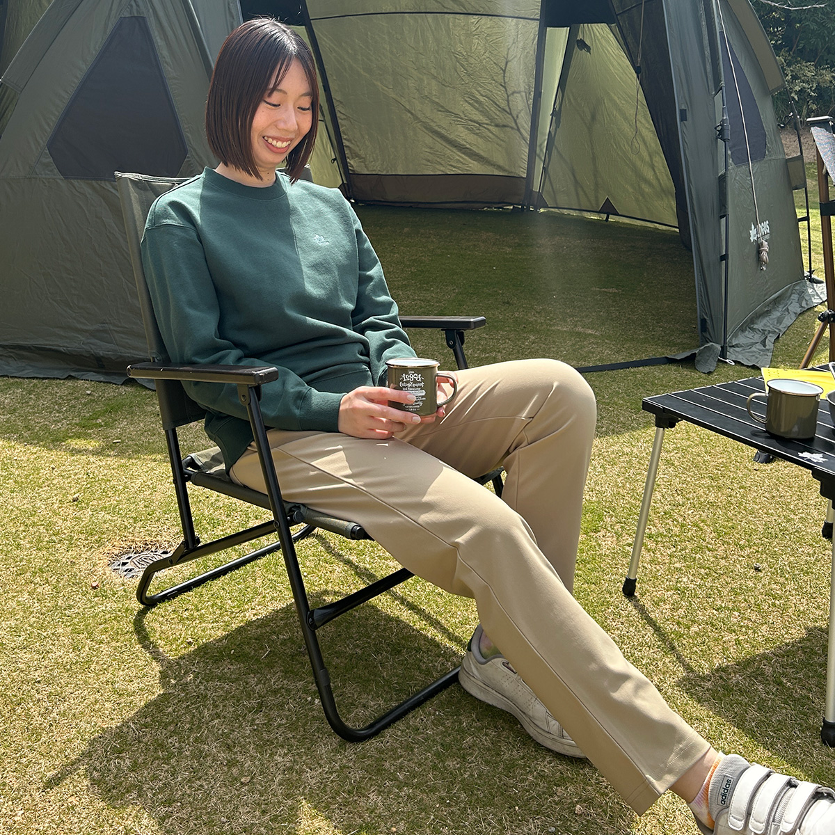 身長：171cm　着用サイズ：L