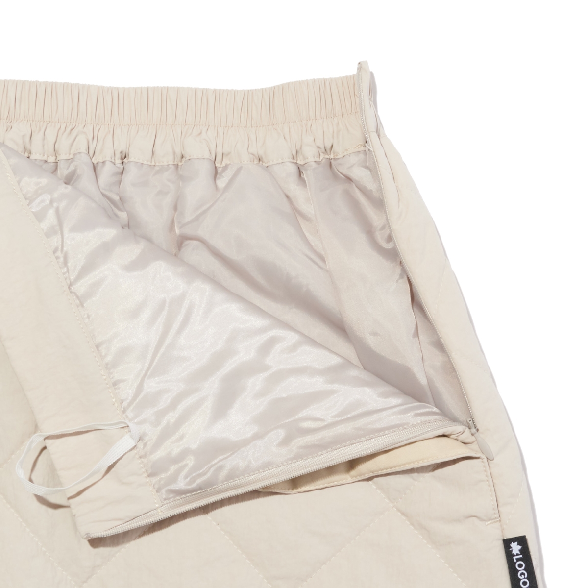 キルティングトラペゾイドスカート ボトムス