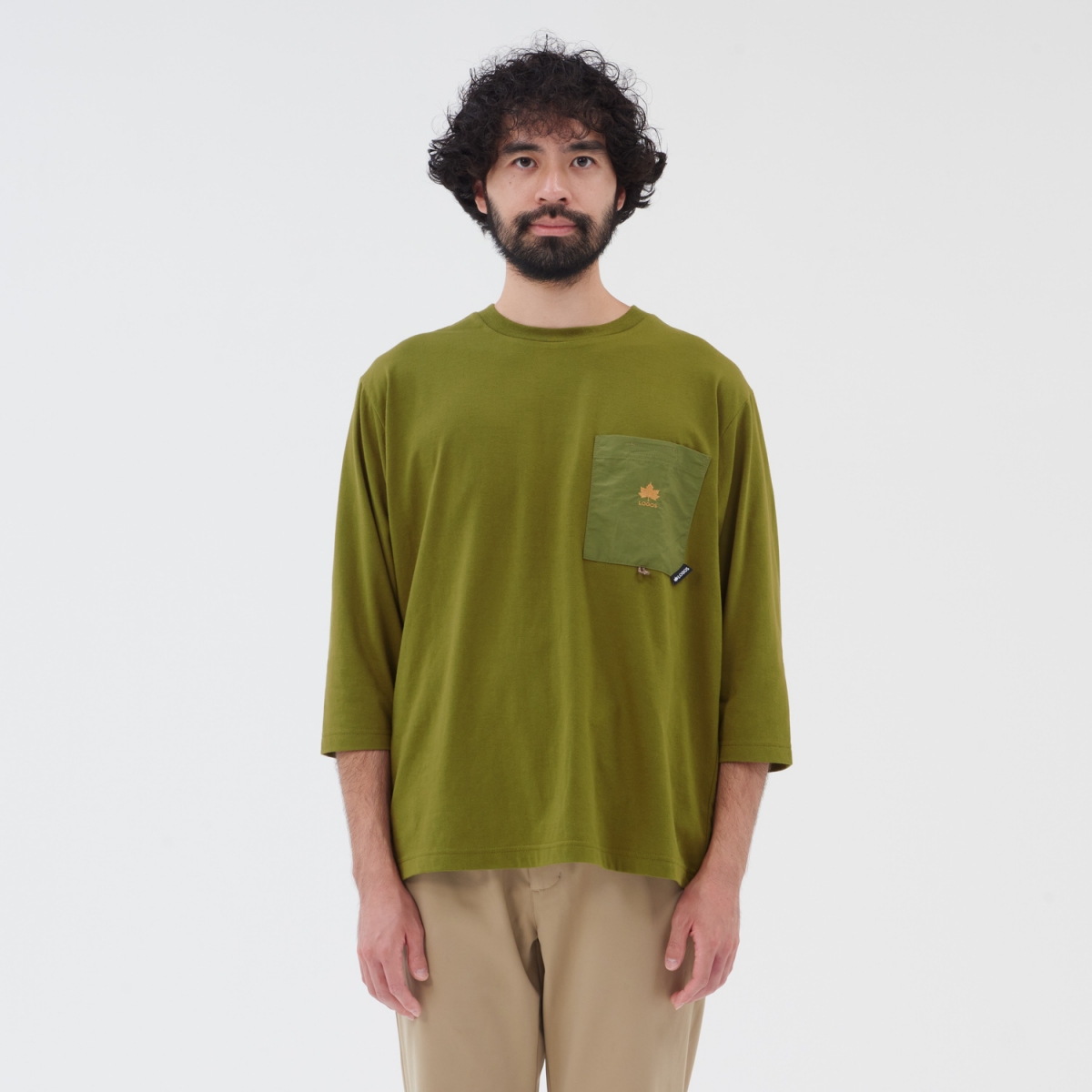 ユグドラシルプリント７分袖Tee トップス