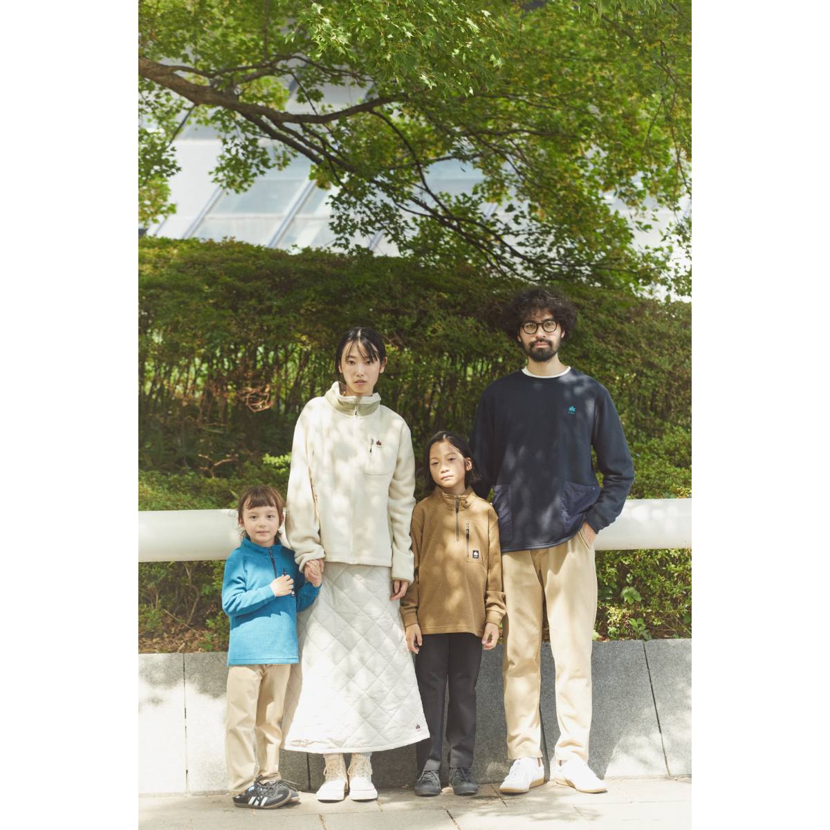 ニードルボーダーハイジップ（Family） アウター