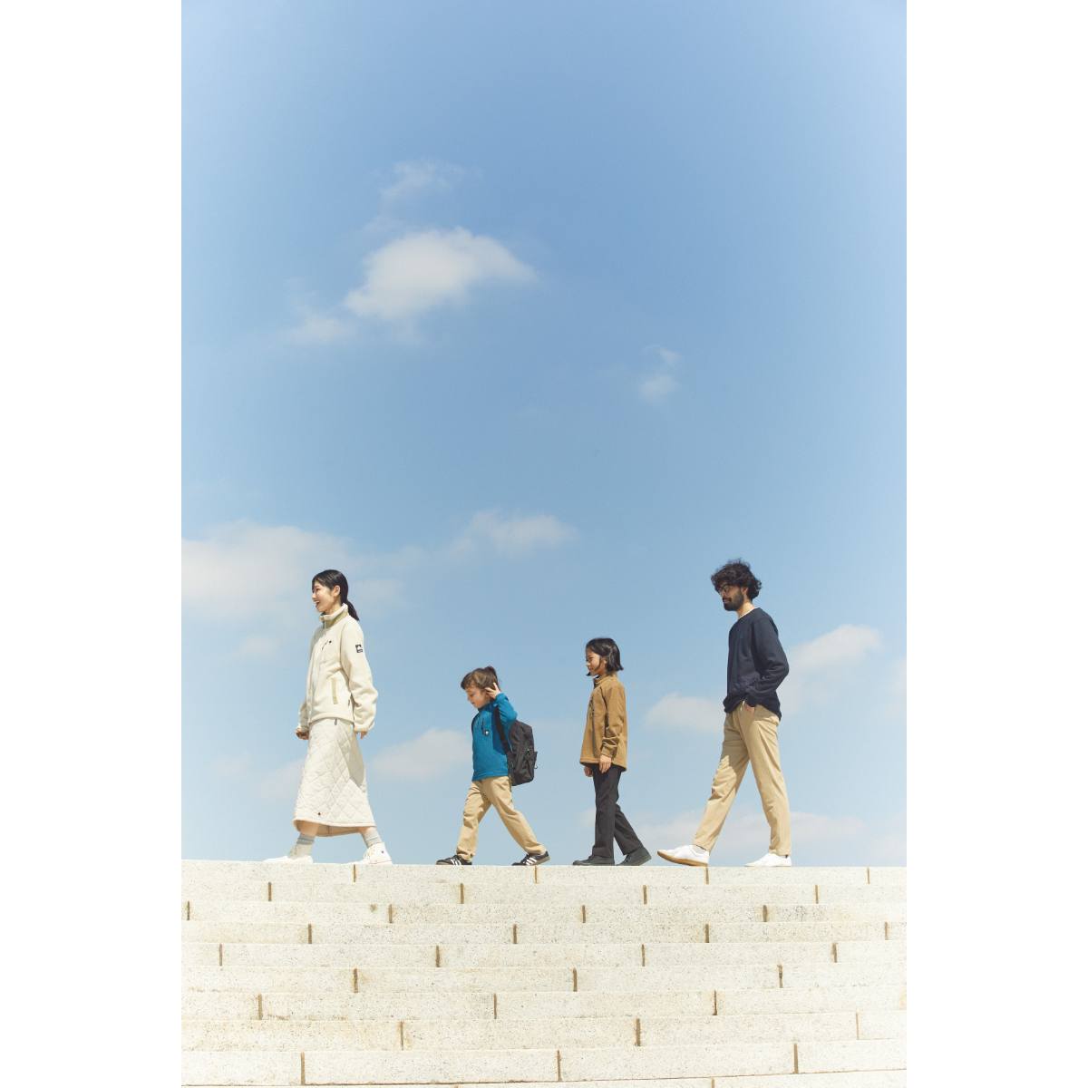 ニードルボーダーハイジップ（Family） アウター