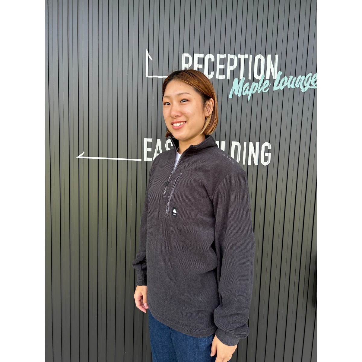 ニードルボーダーハイジップ（Family） アウター