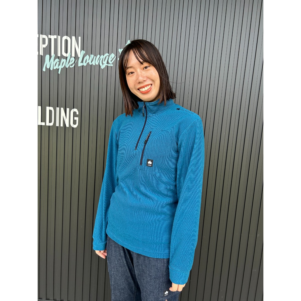 ニードルボーダーハイジップ（Family） アウター