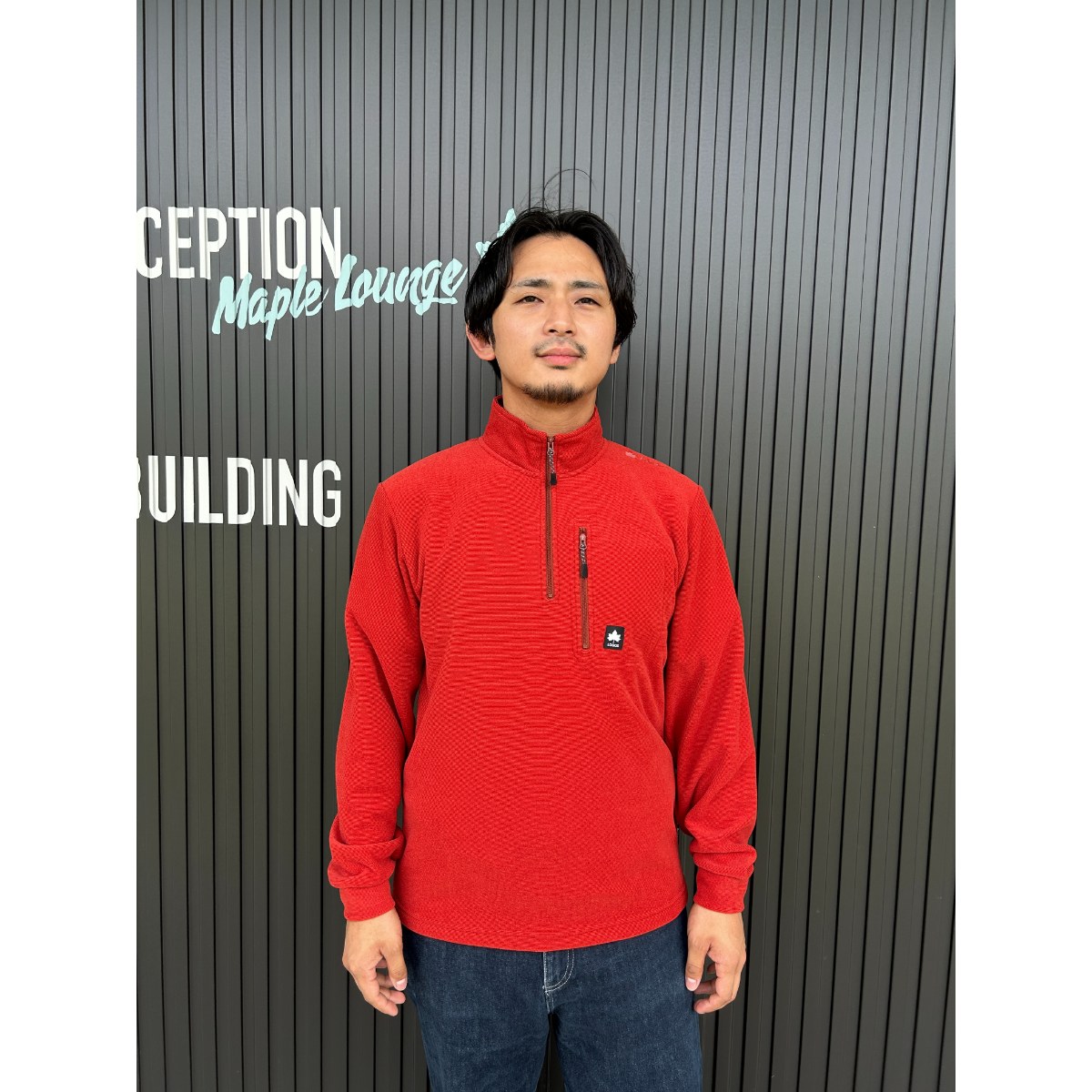 ニードルボーダーハイジップ（Family） アウター