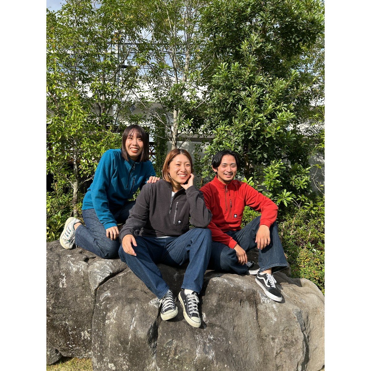 ニードルボーダーハイジップ（Family） アウター