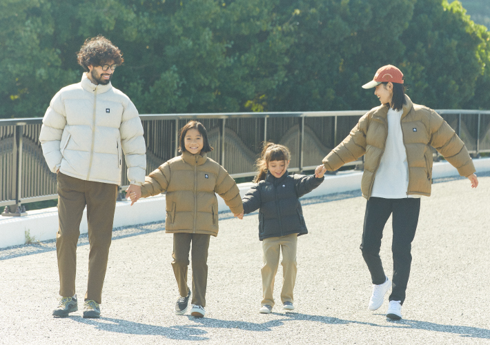 お揃いコーデ＝おそロゴスが楽しめる「ファミリーサイズ」