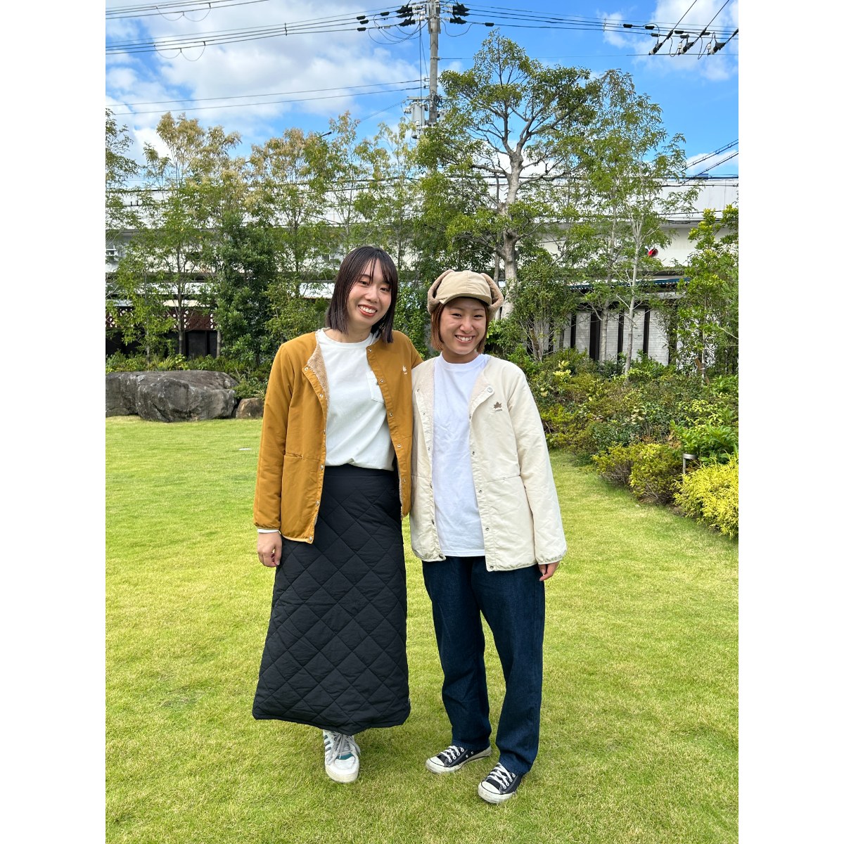 ヤヌスボアカーディガン アウター