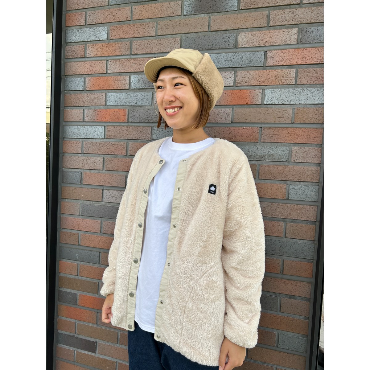 ヤヌスボアカーディガン アウター