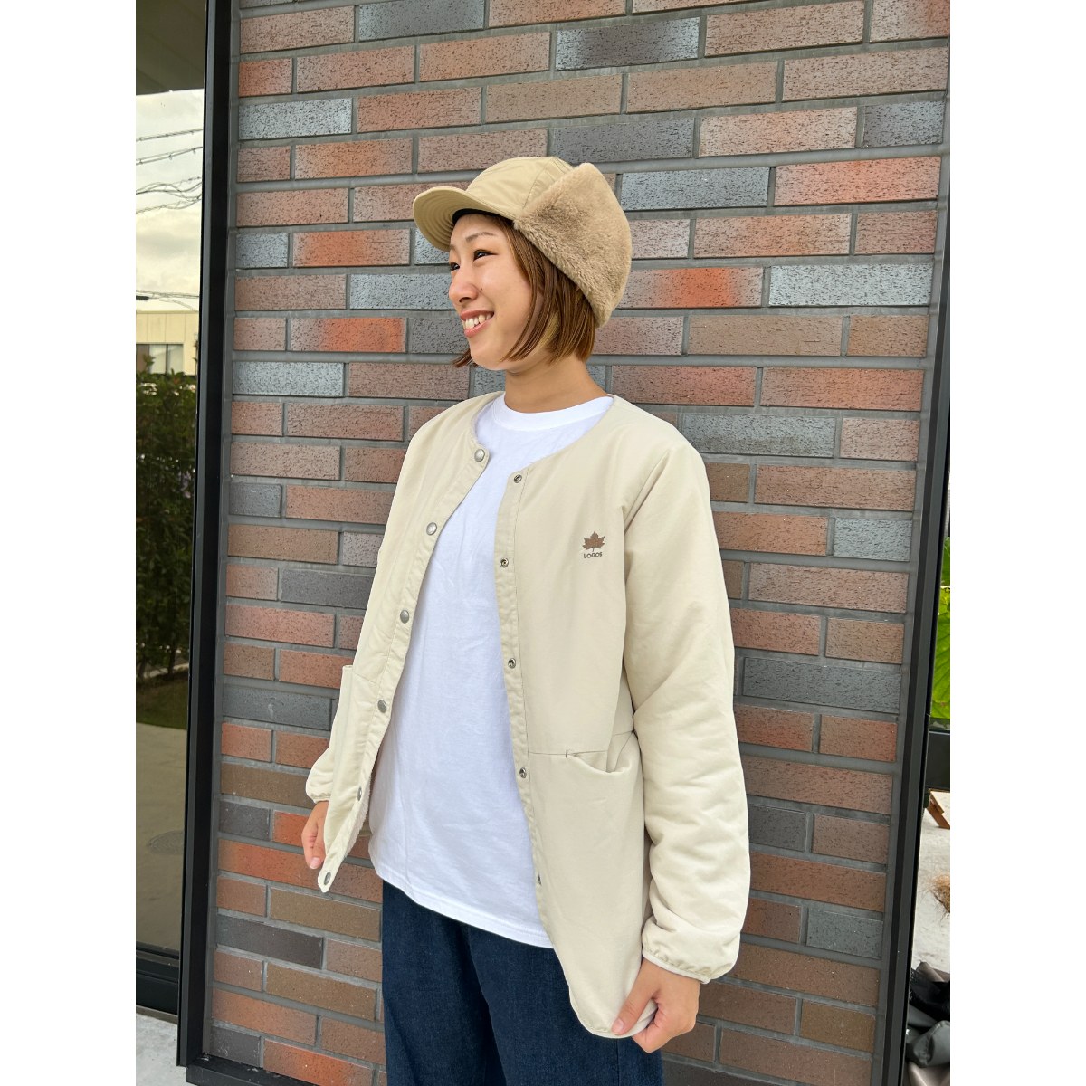 ヤヌスボアカーディガン アウター