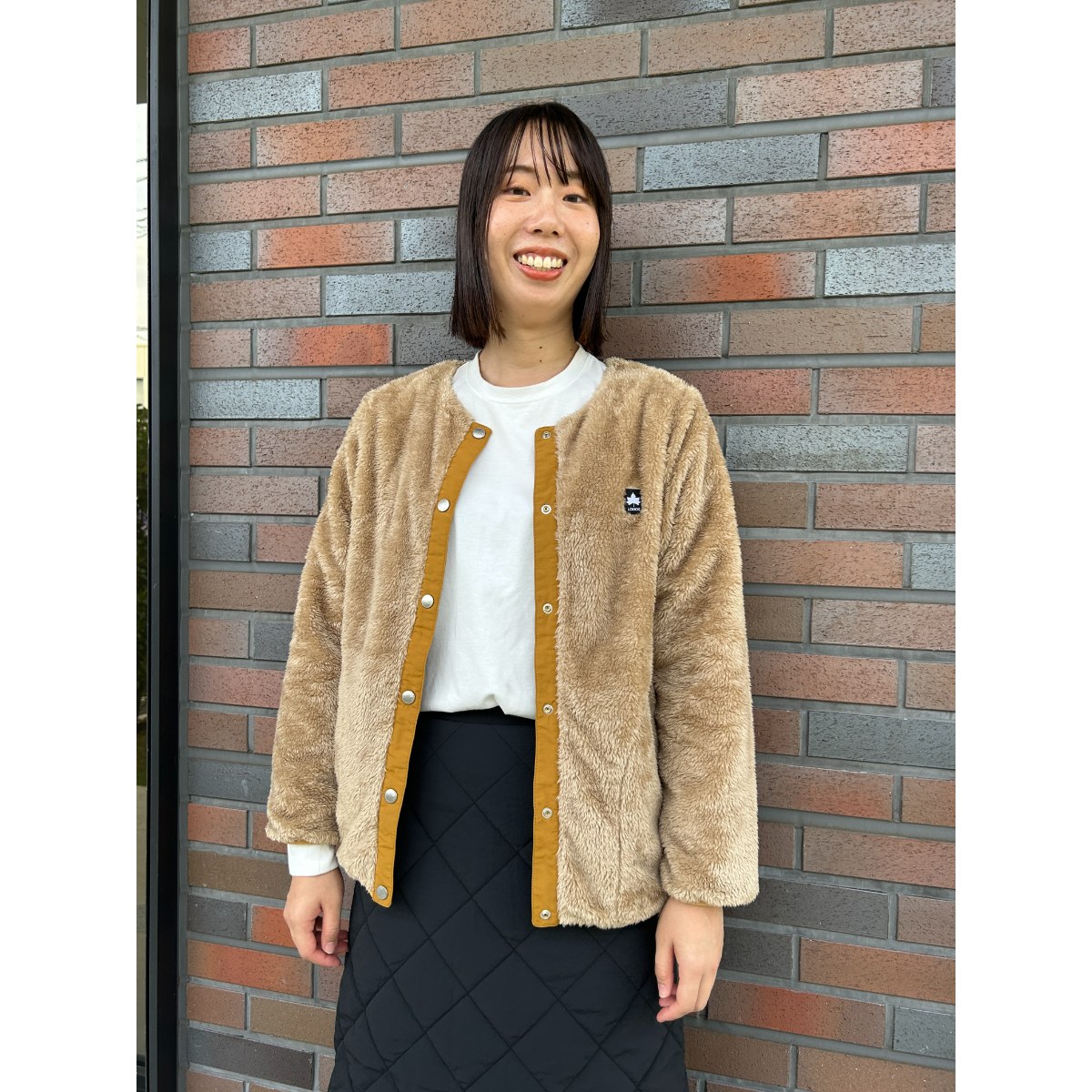 ヤヌスボアカーディガン アウター