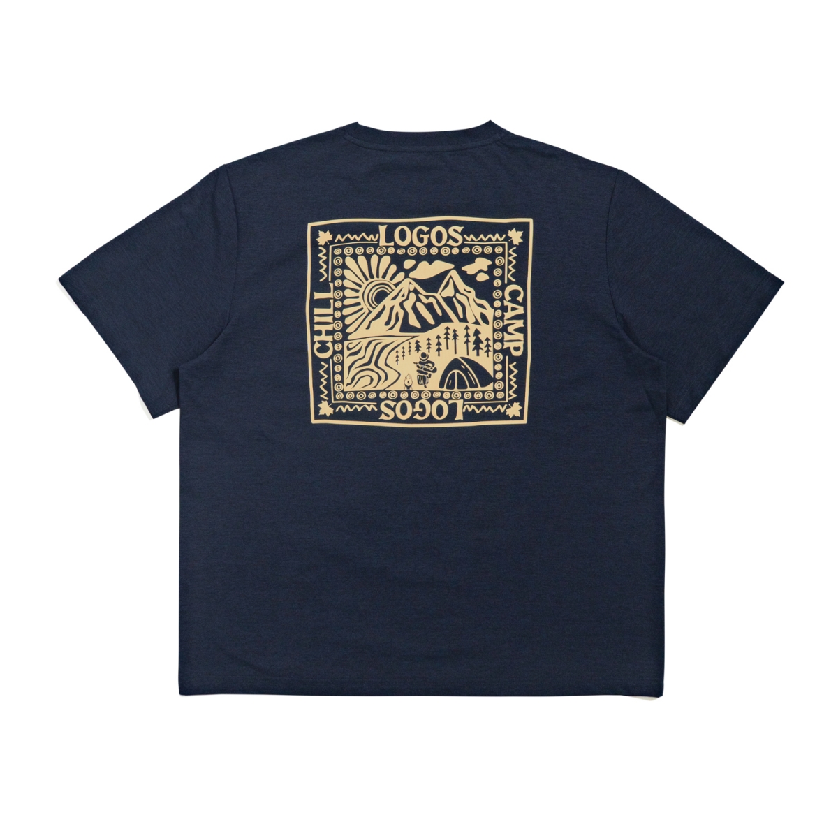 バックプリント　バンダナＴシャツ トップス