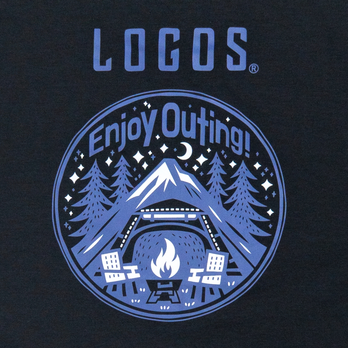 バックプリント　サークルＴシャツ トップス