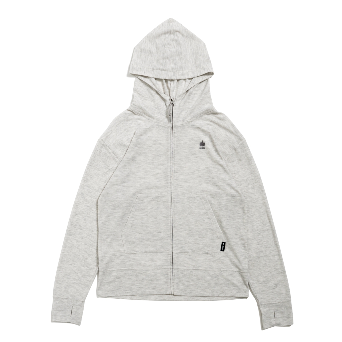 LADIES　ＵＶサムホールジップフーディ トップス