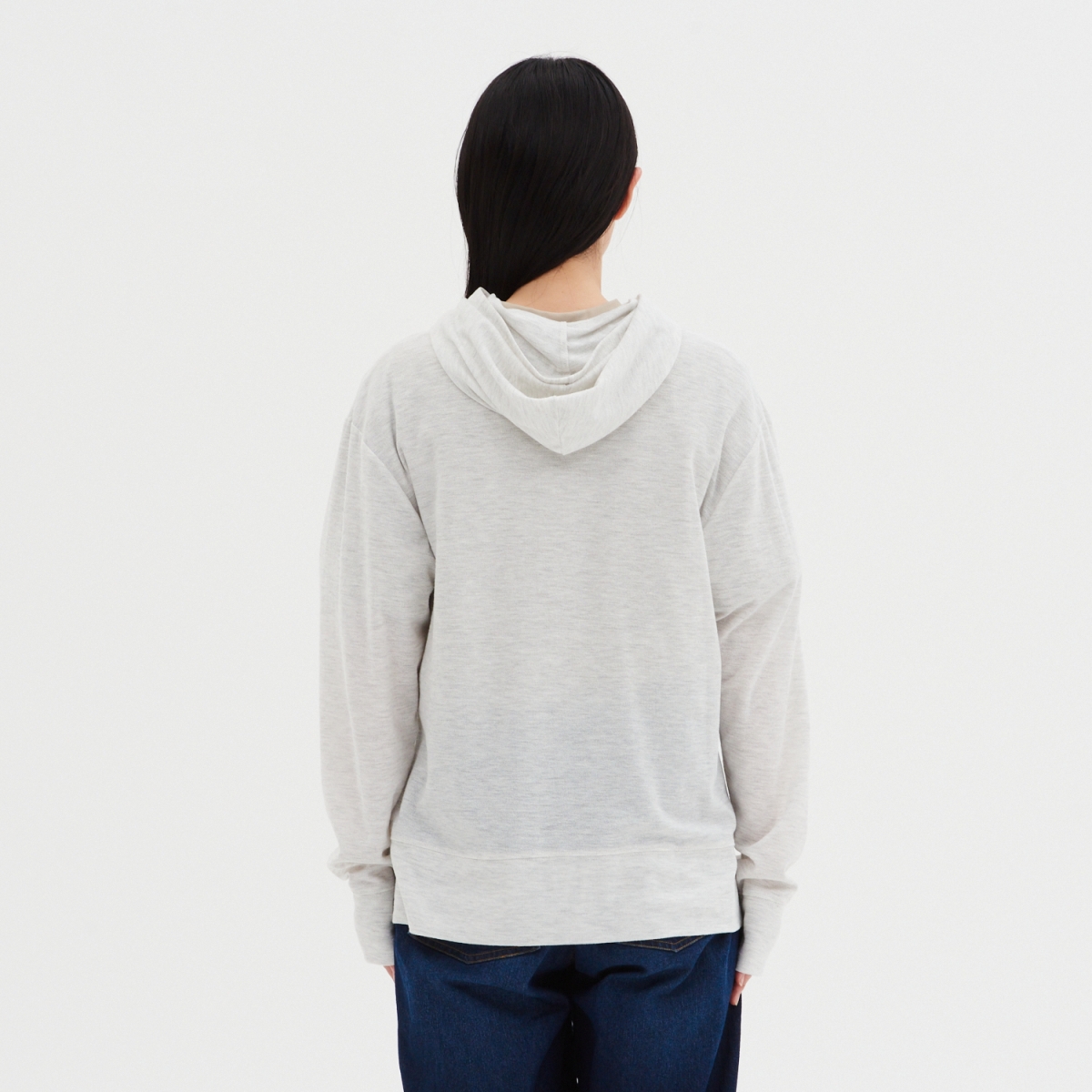 LADIES　ＵＶサムホールジップフーディ トップス