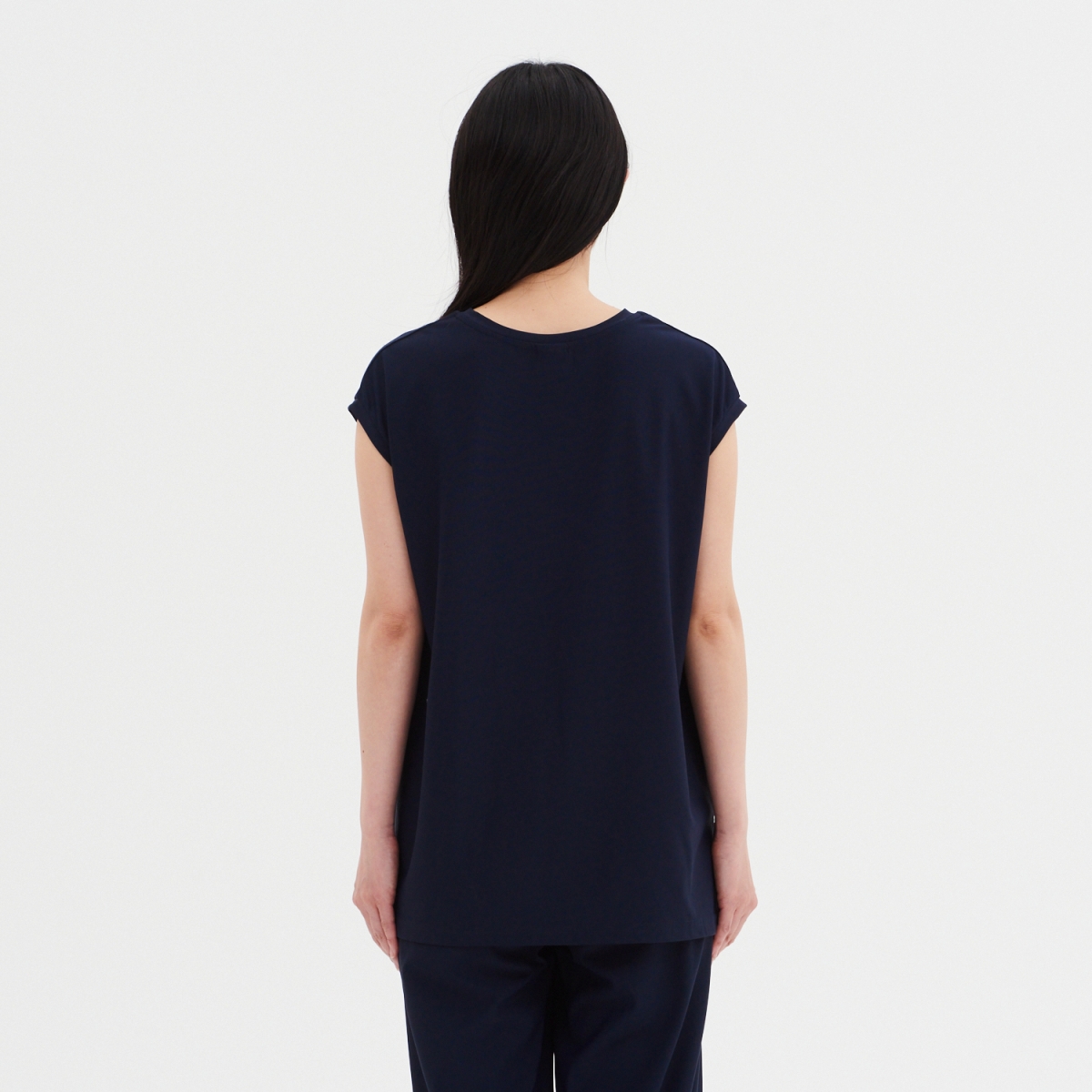 リフレッシング鹿の子Tシャツ トップス
