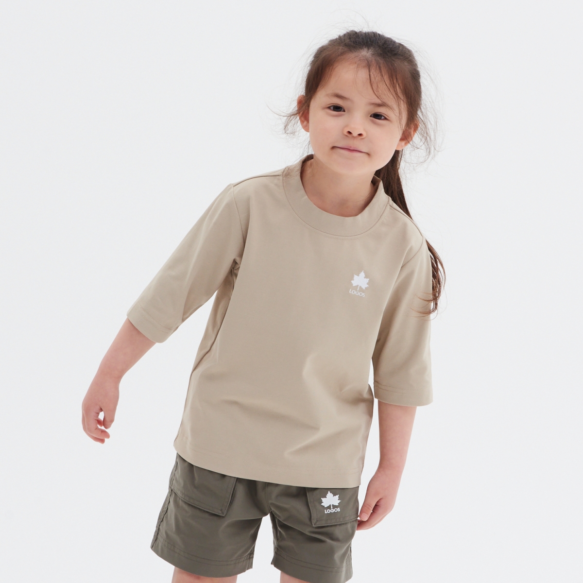 テックドライ　７分袖Ｔシャツ（Family）KIDS トップス
