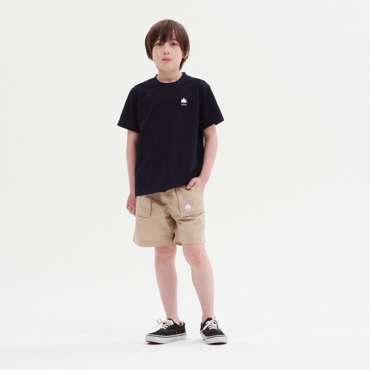 ベイカーショートパンツ キッズ ボトムス
