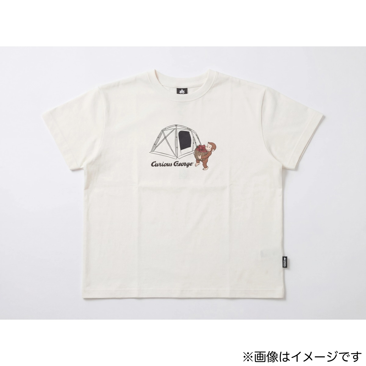 おさるのジョージコラボTシャツ　ドゥーブル（Family） トップス