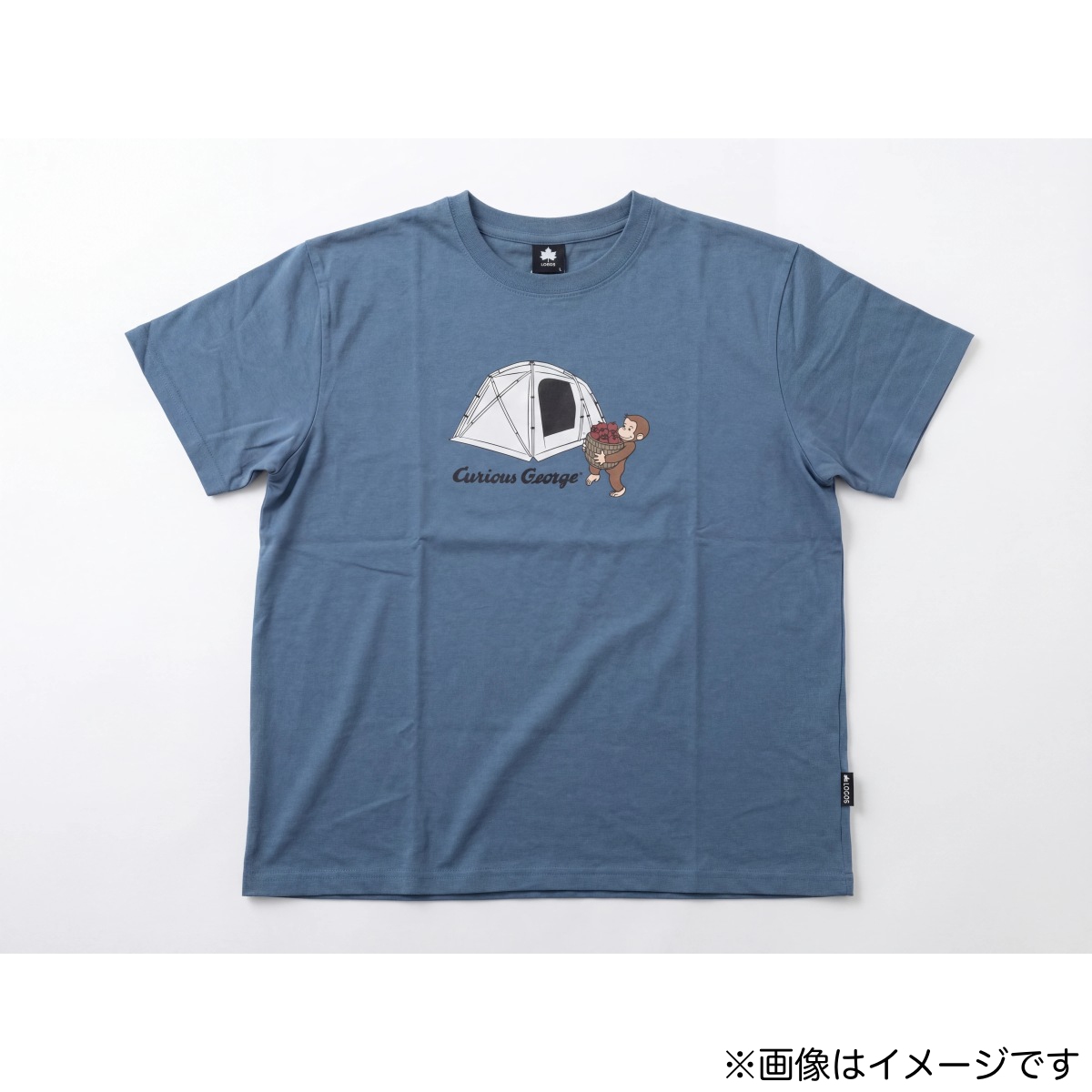 おさるのジョージコラボTシャツ　ドゥーブル（Family） トップス