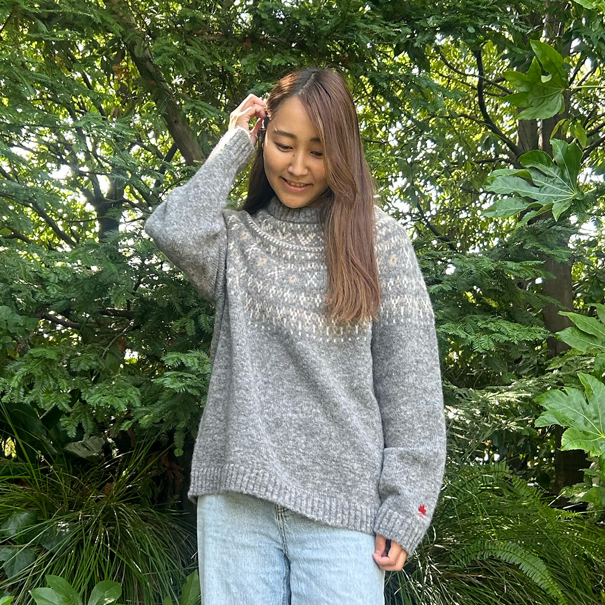 ノルディックセーター　LADIES トップス