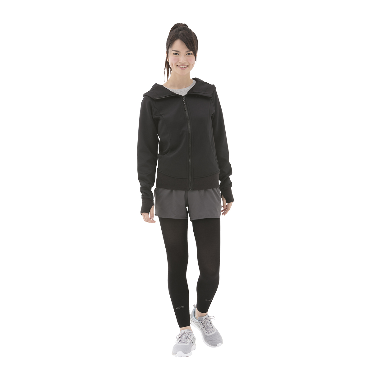 ダンボールニットUVパーカー トップス