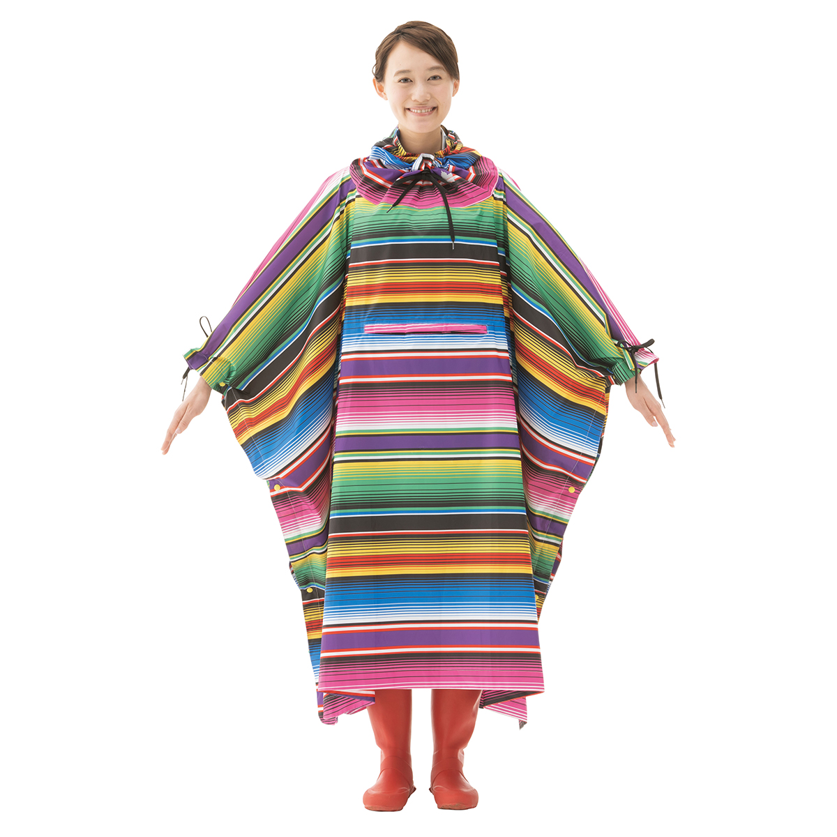 LOGOS Memories Rain Poncho（Festival） 個人レインウエア