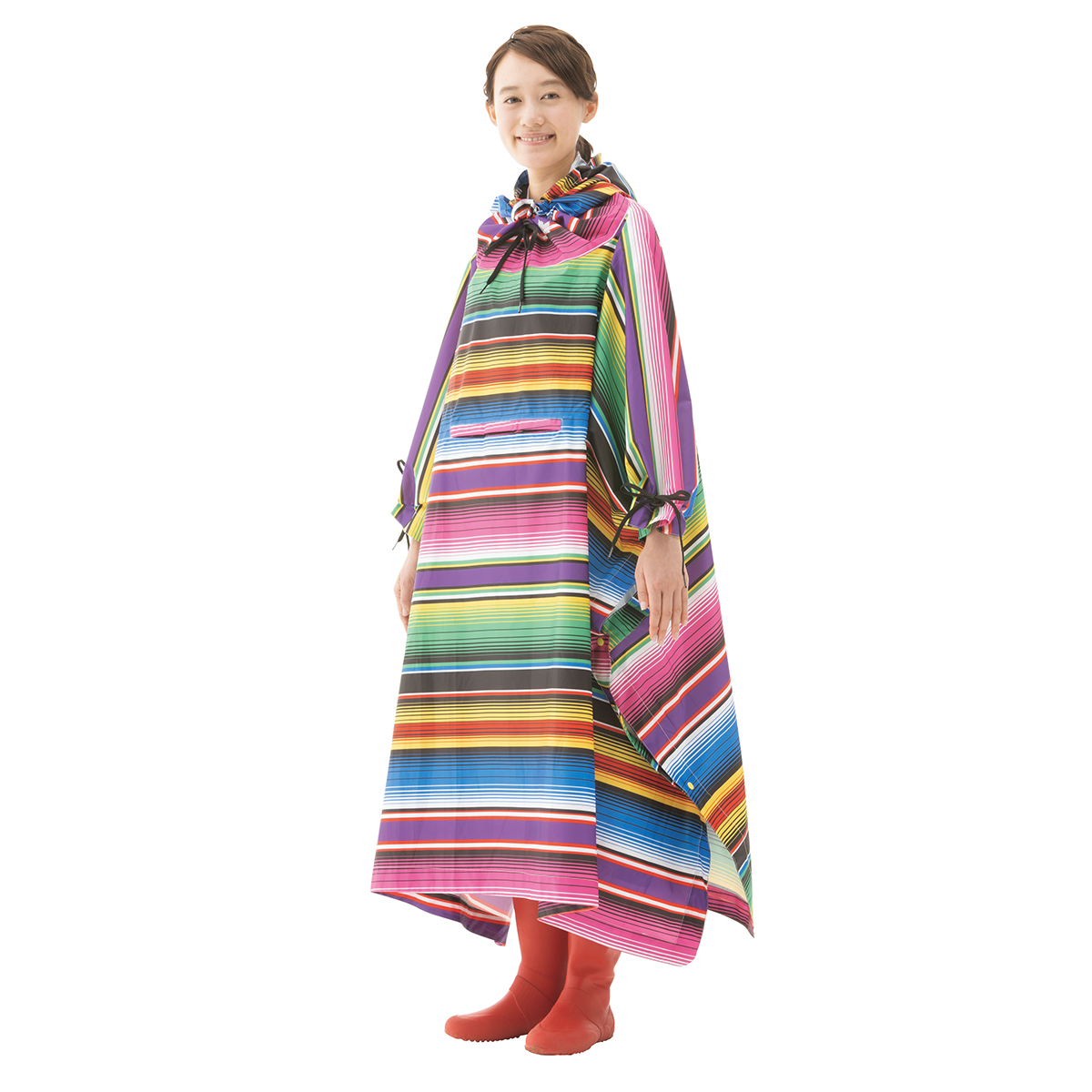 LOGOS Memories Rain Poncho（Festival） 個人レインウエア