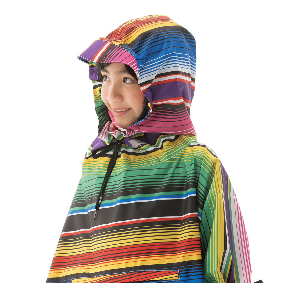 LOGOS Memories Rain Poncho for KIDS（Festival） 個人レインウエア