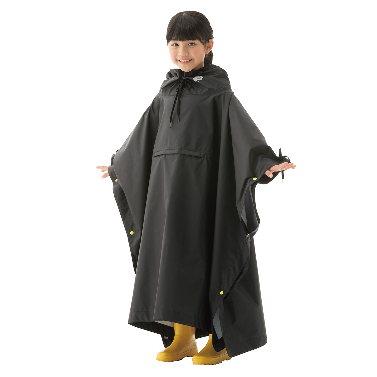 LOGOS Memories Rain Poncho for KIDS（Rainbow） 個人レインウエア