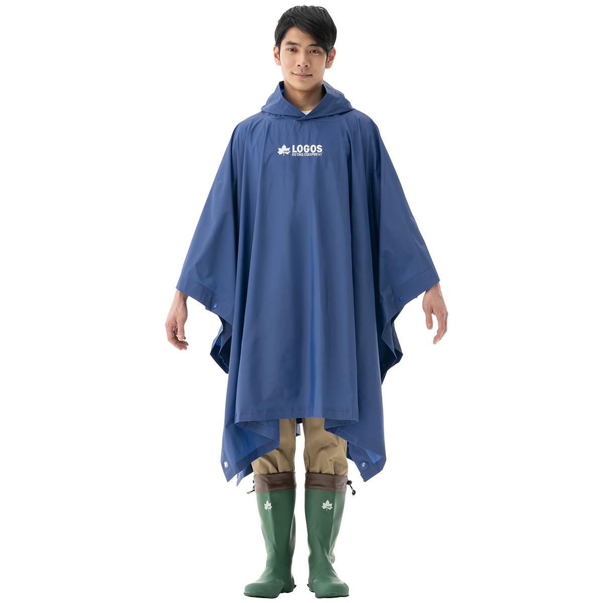 LOGOSマルチトレックポンチョ 個人レインウエア