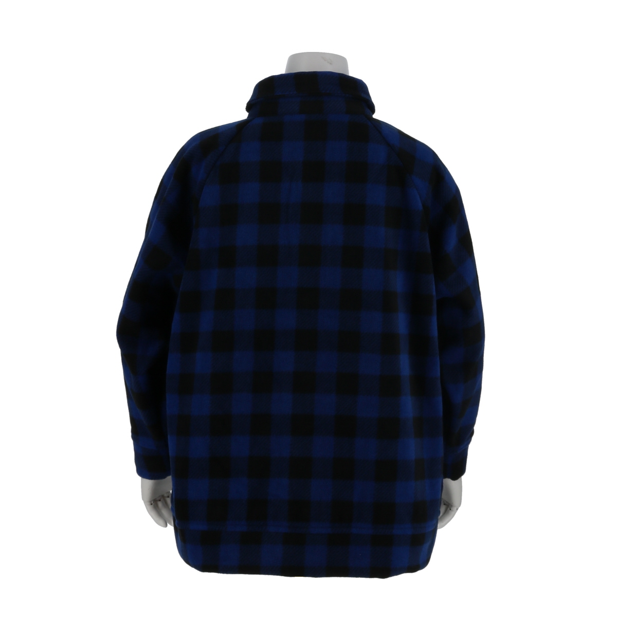 KIDS ブロックチェックフリースカーデ トップス