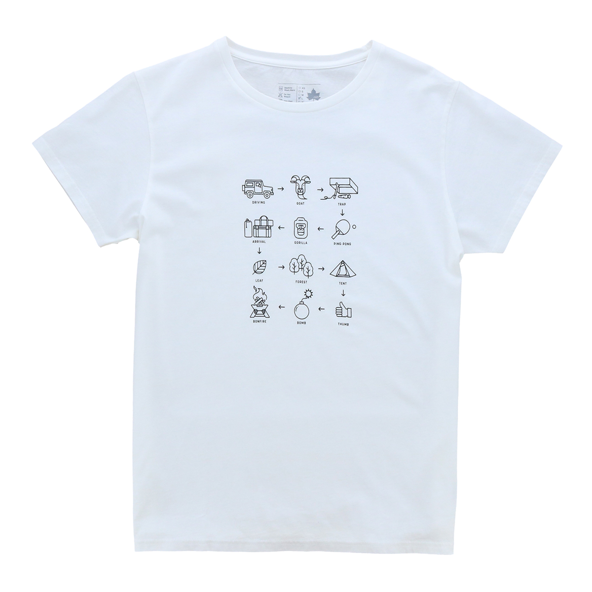 T-B SHIRITORI BA トップス