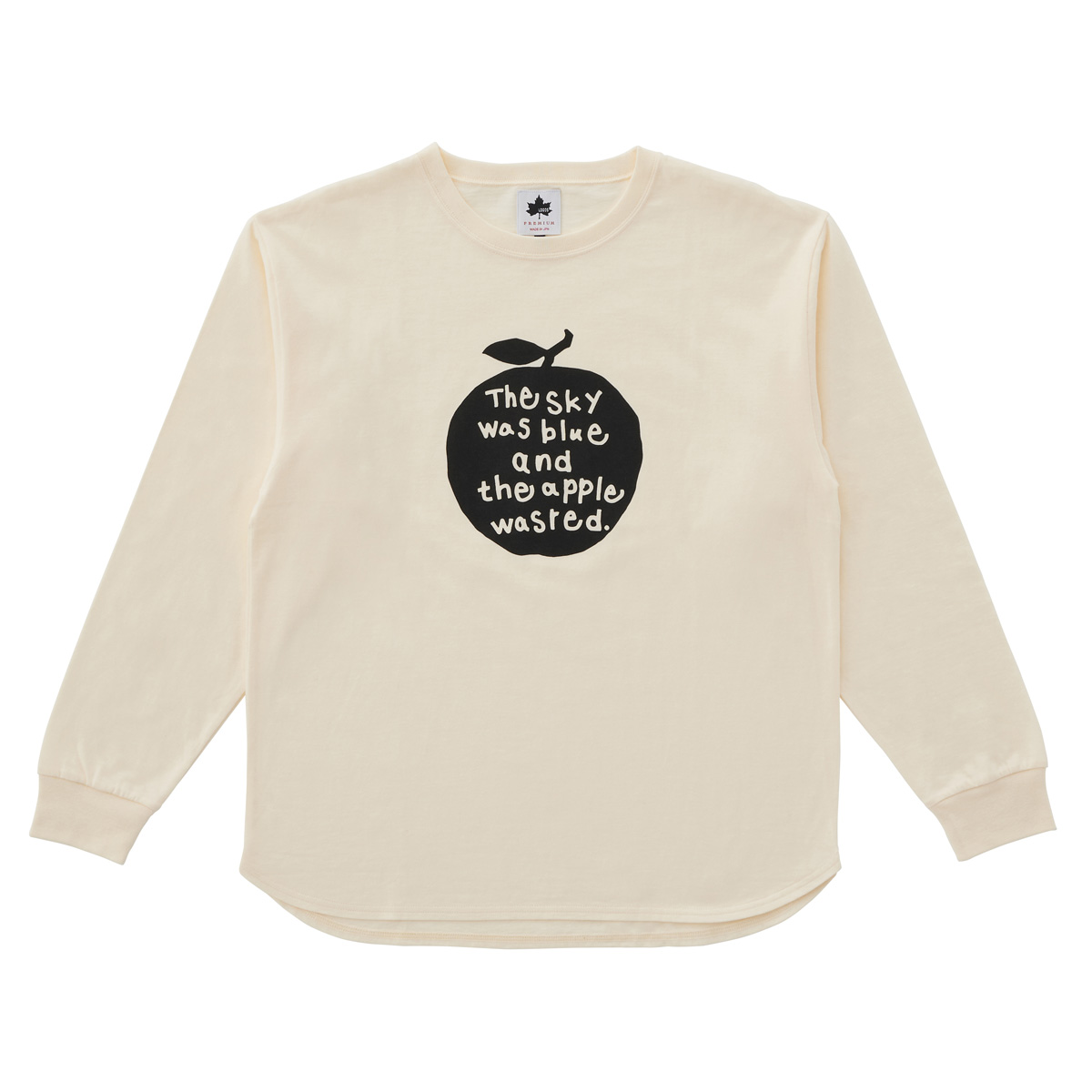 LP 長袖プリントクルーネック TEE トップス