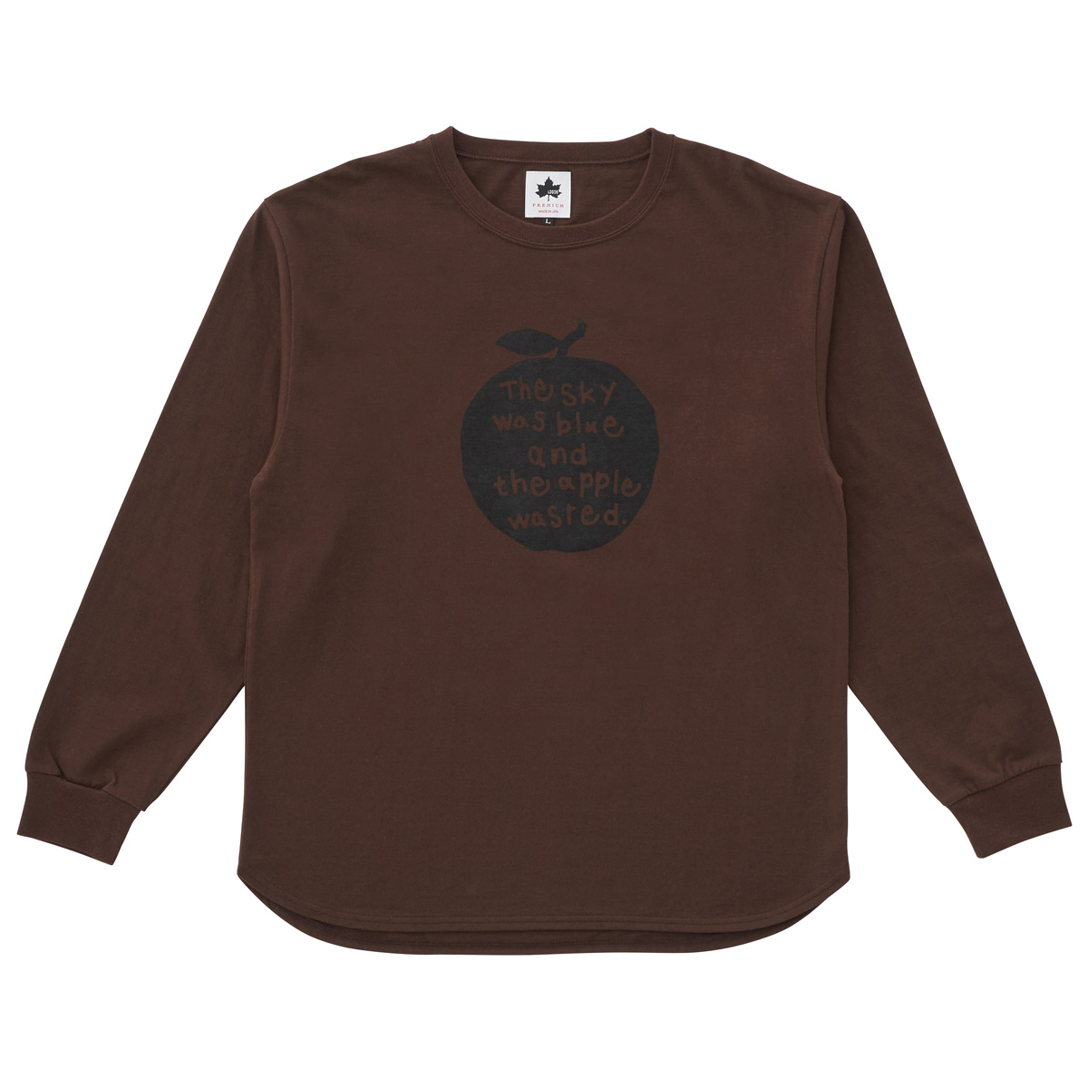 LP 長袖プリントクルーネック TEE トップス