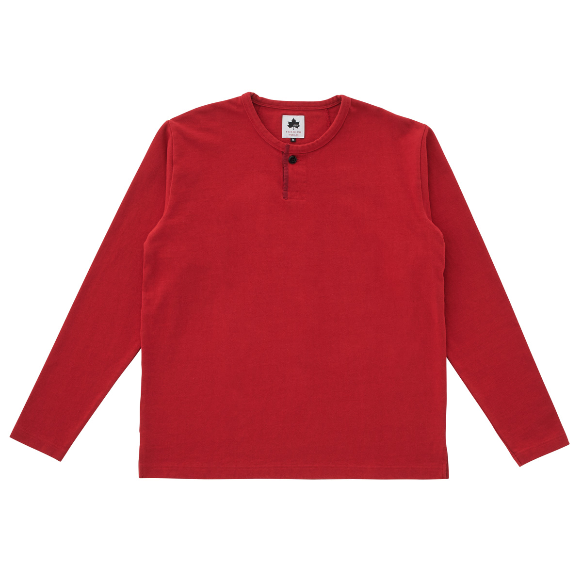 LP 1ボタンヘンリーネック TEE トップス