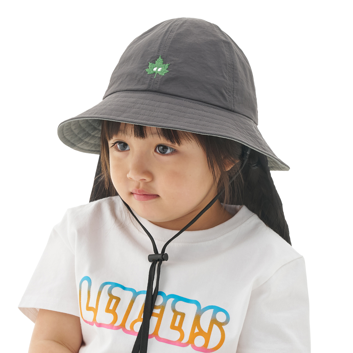 【8月27日発売開始】Smile LOGOS KIDS ひよけハット アクセサリー
