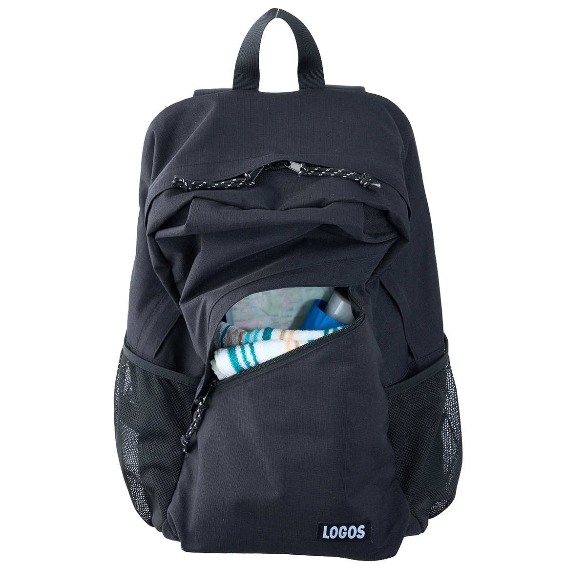 LOGOS スタンダード ハイキングバッグ（ブラック） バッグ