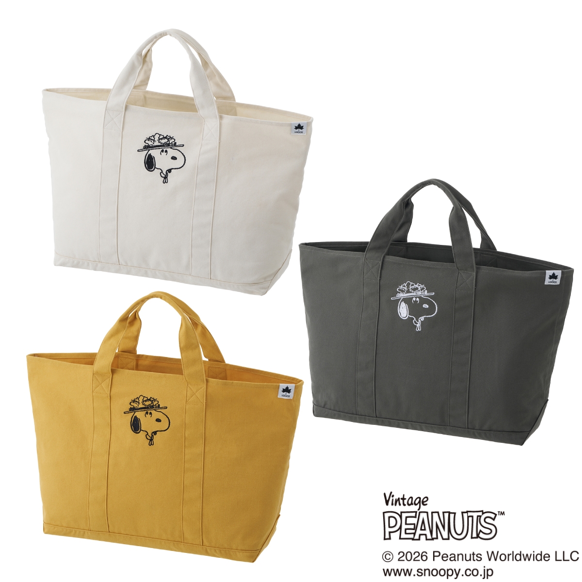 SNOOPY トートバッグ バッグ