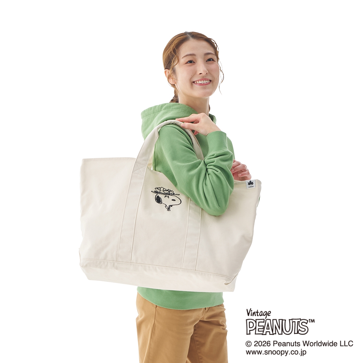 SNOOPY トートバッグ バッグ