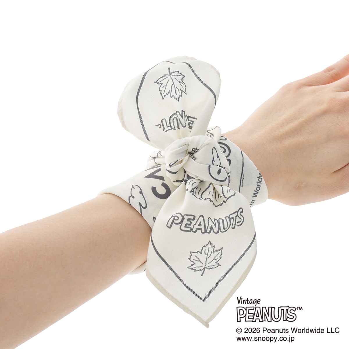 SNOOPY バンダナ アクセサリー
