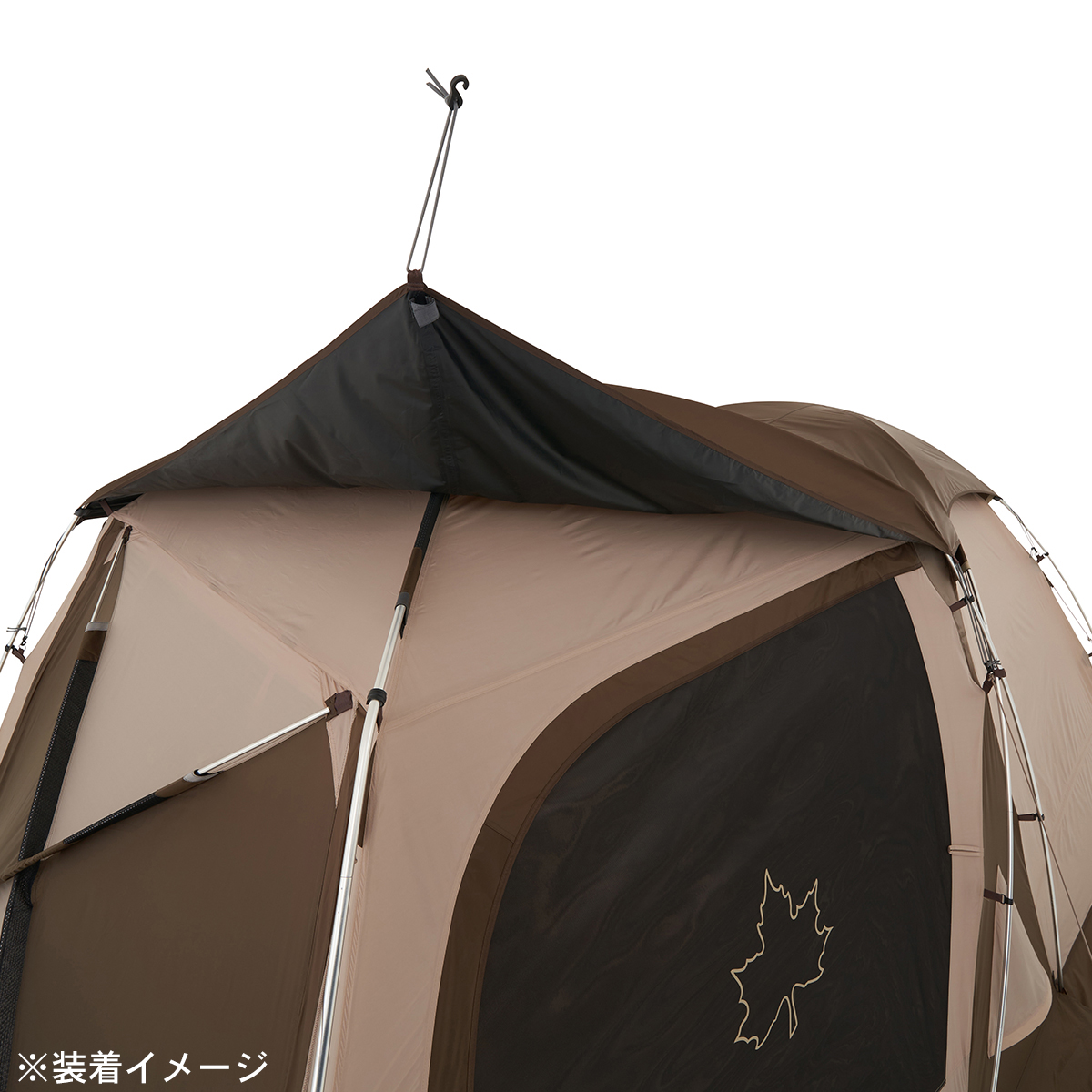 Tradcanvas 3ルームドゥーブル ソーラートップテントセット テント