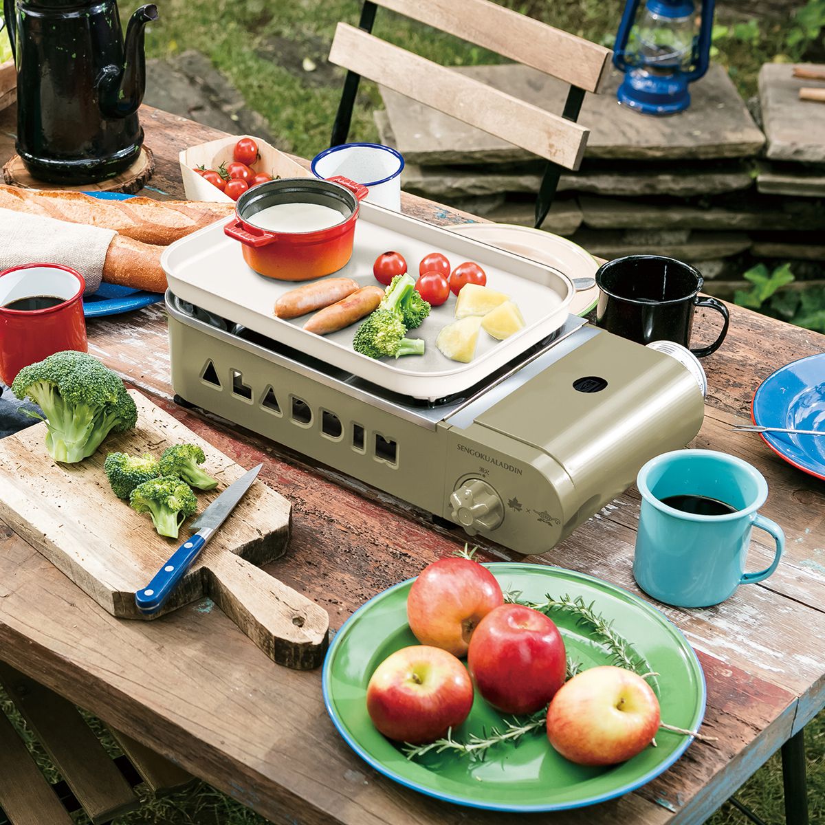 LOGOS×ALADDIN プチパンセット グリル・たき火・キャンドル