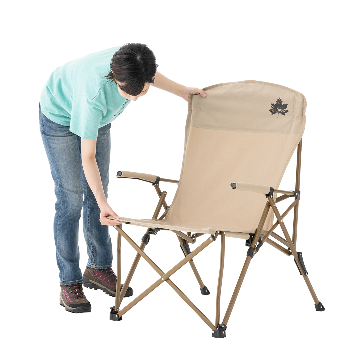 Tradcanvas ポータブルダイニングチェア 2脚セット 家具