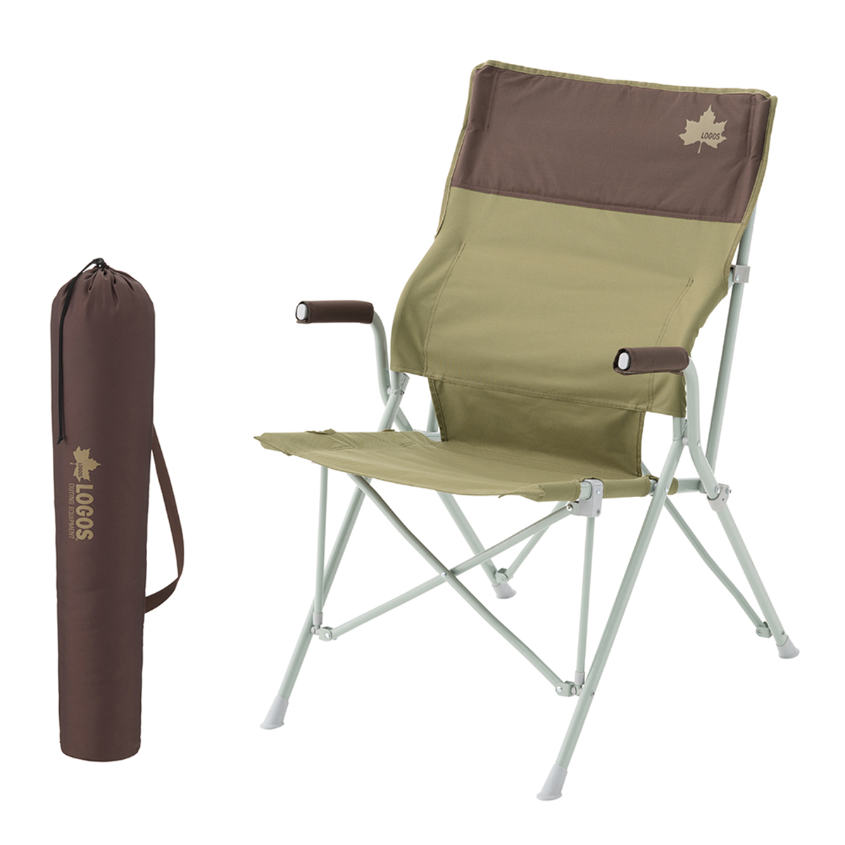 LOGOS Life バックホールドチェア 2脚セット 家具
